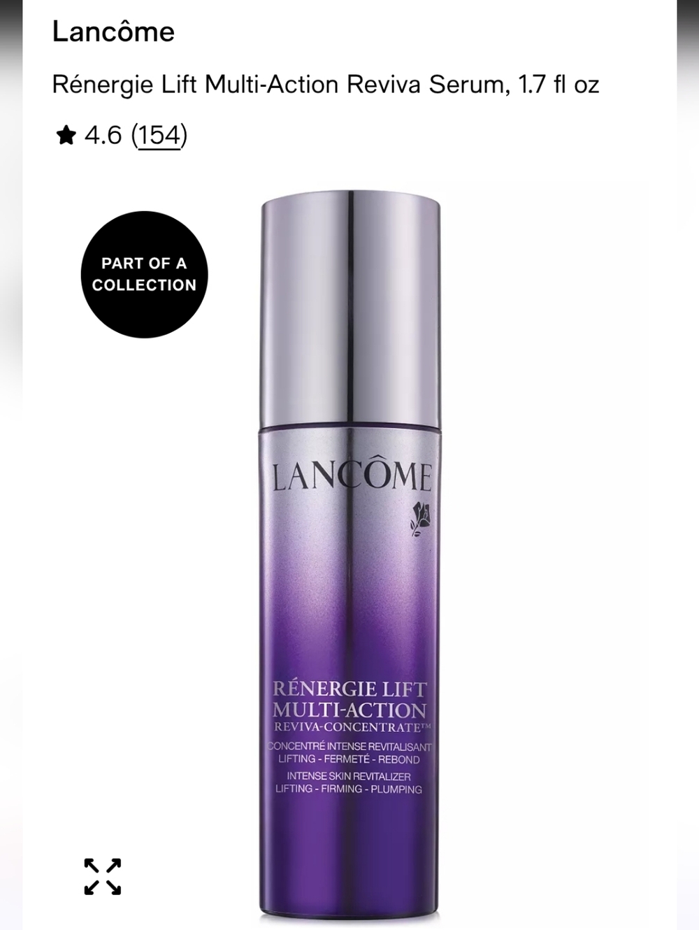 Lancôme Rénergie Lift Multi-Action Serum 1.7oz - Picture 5 of 12